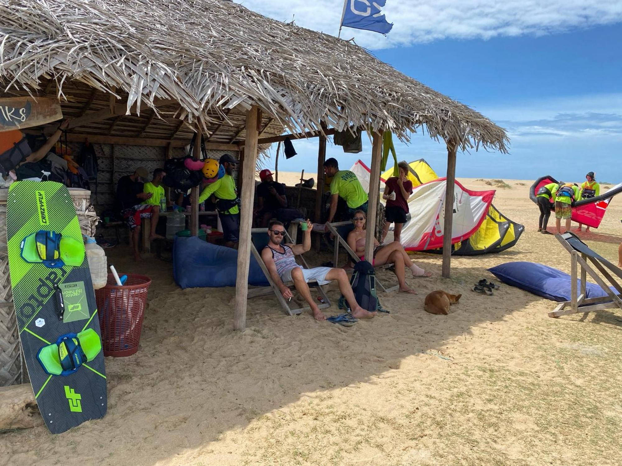Отель Margarita Kitesurfing School Sri Lanka Калпития Экстерьер фото